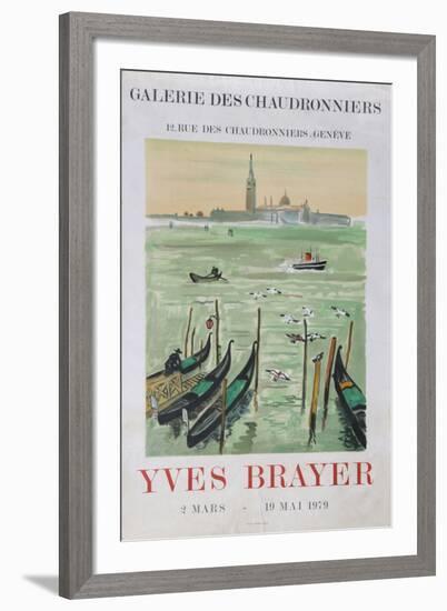 Galerie des Chaudronniers-Yves Brayer-Framed Collectable Print