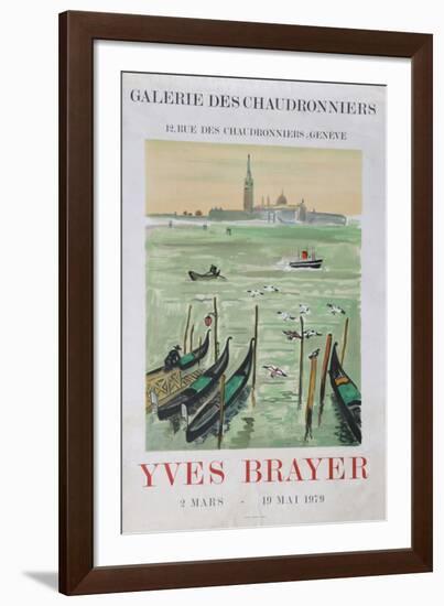 Galerie des Chaudronniers-Yves Brayer-Framed Collectable Print
