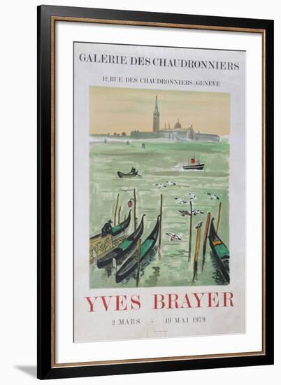 Galerie des Chaudronniers-Yves Brayer-Framed Collectable Print