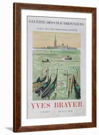 Galerie des Chaudronniers-Yves Brayer-Framed Collectable Print