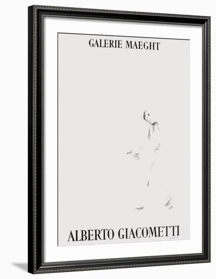 Galerie Maeght, 1957-Alberto Giacometti-Framed Collectable Print