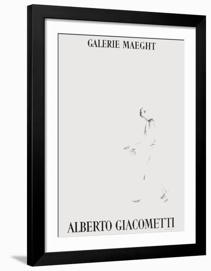 Galerie Maeght, 1957-Alberto Giacometti-Framed Collectable Print