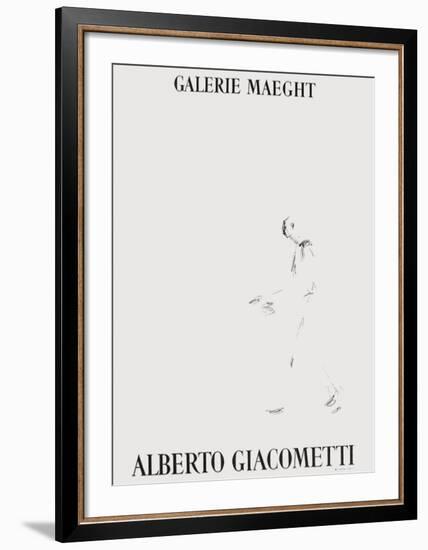 Galerie Maeght, 1957-Alberto Giacometti-Framed Collectable Print