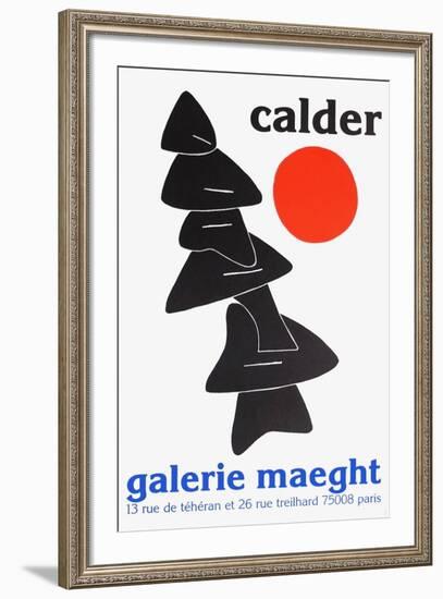 Galerie Maeght, 1976-Alexander Calder-Framed Collectable Print