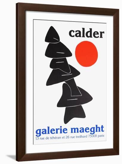 Galerie Maeght, 1976-Alexander Calder-Framed Collectable Print