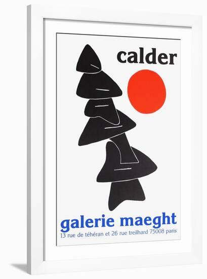 Galerie Maeght, 1976-Alexander Calder-Framed Collectable Print