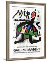 Galerie Maeght, 1979-Joan Miro-Framed Collectable Print