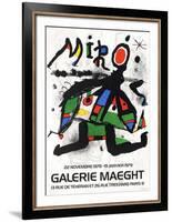 Galerie Maeght, 1979-Joan Miro-Framed Collectable Print