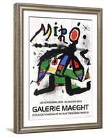 Galerie Maeght, 1979-Joan Miro-Framed Collectable Print