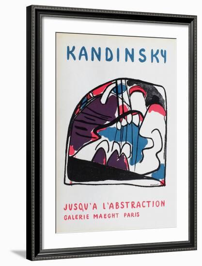 Galerie Maeght-Wassily Kandinsky-Framed Collectable Print