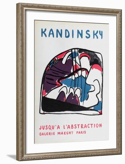 Galerie Maeght-Wassily Kandinsky-Framed Collectable Print