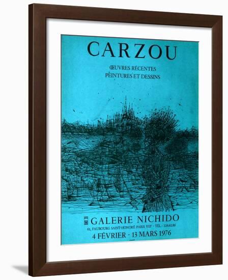 Galerie Nichido-Jean Carzou-Framed Collectable Print