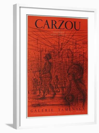 Galerie Tamenaga-Jean Carzou-Framed Collectable Print