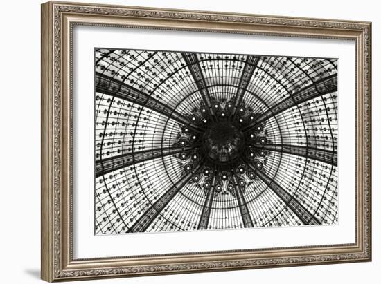 Galeries Lafayette III BW-Erin Berzel-Framed Photographic Print