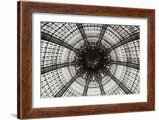 Galeries Lafayette III BW-Erin Berzel-Framed Photographic Print