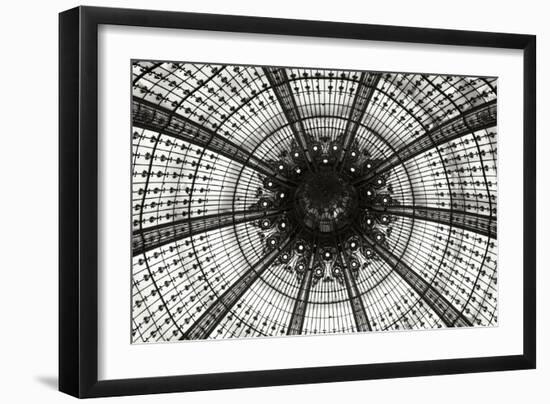 Galeries Lafayette III BW-Erin Berzel-Framed Photographic Print