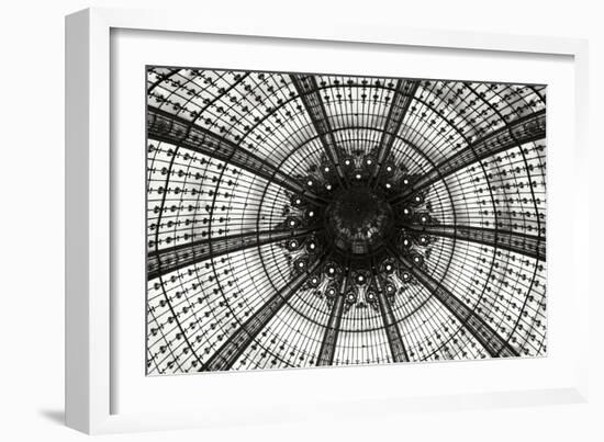 Galeries Lafayette III BW-Erin Berzel-Framed Photographic Print