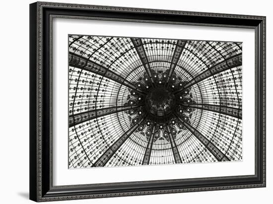 Galeries Lafayette III BW-Erin Berzel-Framed Photographic Print