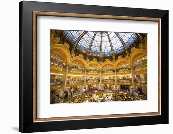 Galeries Lafayette, Paris, France, Europe-Neil Farrin-Framed Photographic Print