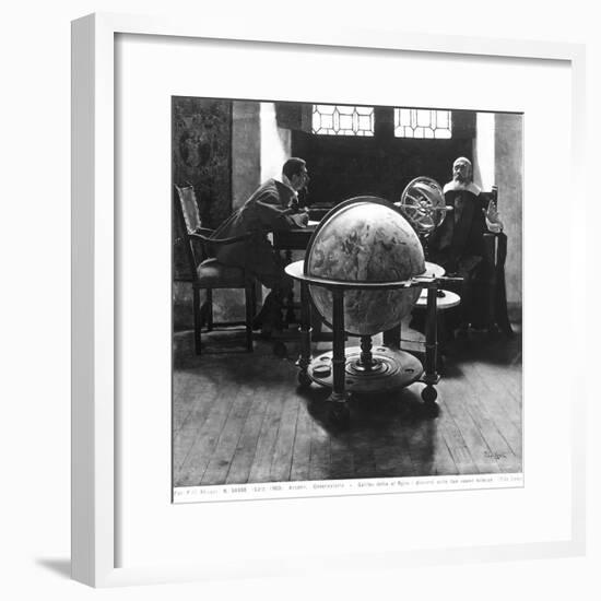 Galileo and Vivani-Tito Lessi-Framed Giclee Print