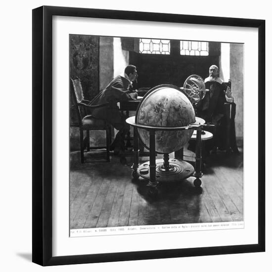 Galileo and Vivani-Tito Lessi-Framed Giclee Print