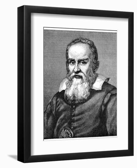 Galileo Galilei (1564-164), 1882-Justus Sustermans-Framed Giclee Print