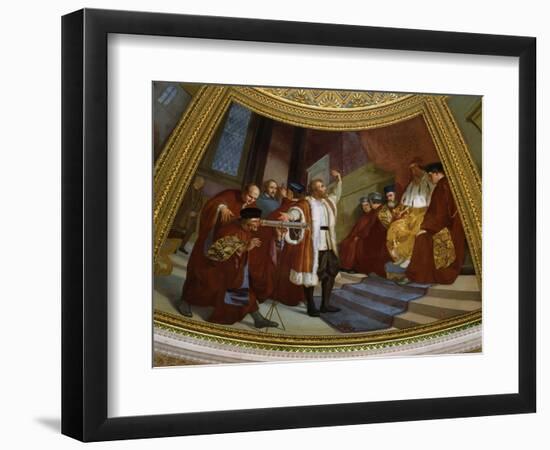 Galileo Galilei, 1564-1642, Italian Astronomer and Mathematician-null-Framed Giclee Print