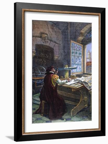 Galileo Galilei (1564-1642)-null-Framed Giclee Print