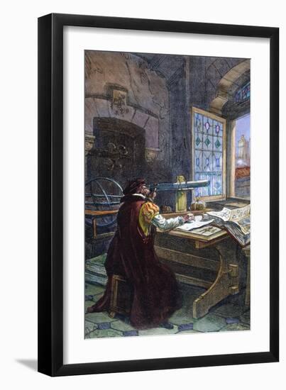 Galileo Galilei (1564-1642)-null-Framed Giclee Print