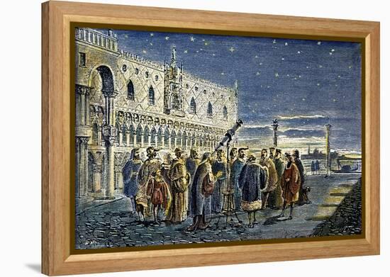 Galileo Galilei (1564-1642)-null-Framed Premier Image Canvas