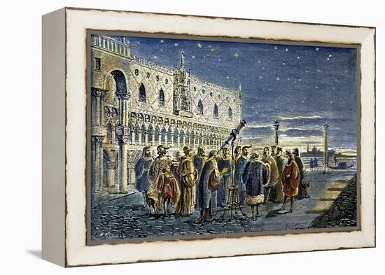 Galileo Galilei (1564-1642)-null-Framed Premier Image Canvas