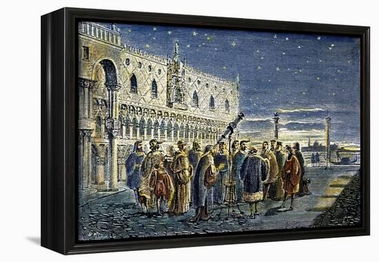 Galileo Galilei (1564-1642)-null-Framed Premier Image Canvas