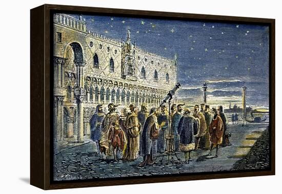 Galileo Galilei (1564-1642)-null-Framed Premier Image Canvas