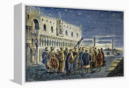 Galileo Galilei (1564-1642)-null-Framed Premier Image Canvas