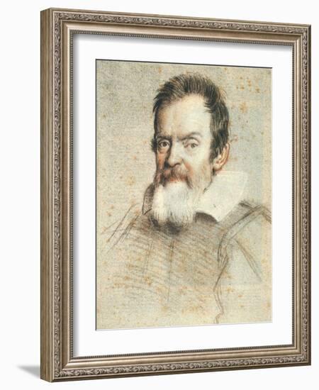 Galileo Galilei (1564-1642)-Ottavio Leoni-Framed Giclee Print