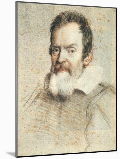 Galileo Galilei (1564-1642)-Ottavio Leoni-Mounted Giclee Print