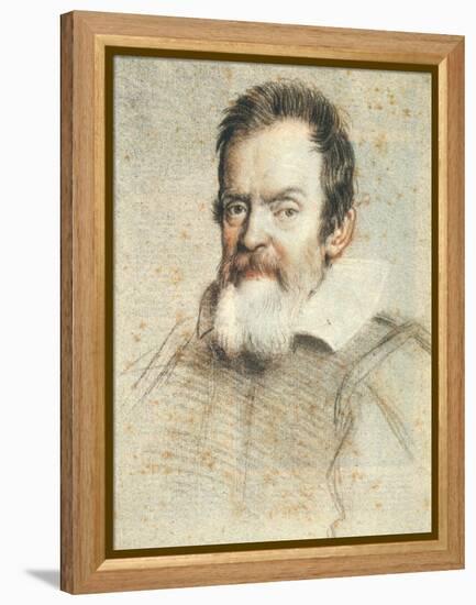 Galileo Galilei (1564-1642)-Ottavio Leoni-Framed Premier Image Canvas