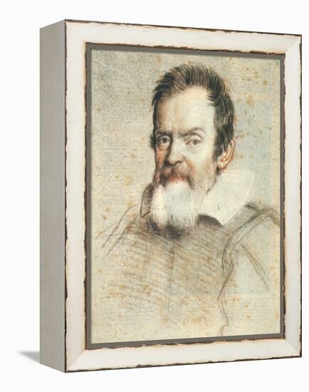 Galileo Galilei (1564-1642)-Ottavio Leoni-Framed Premier Image Canvas