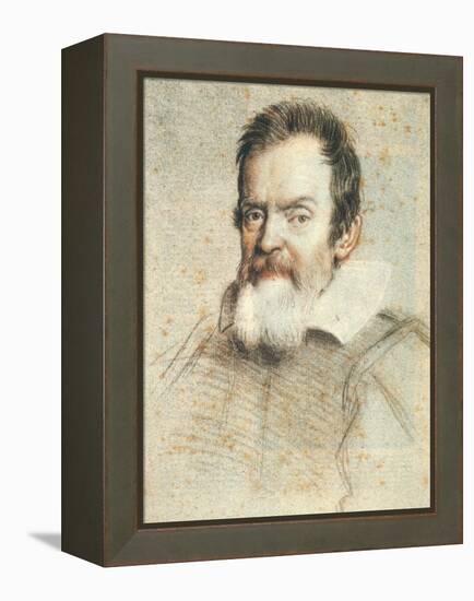 Galileo Galilei (1564-1642)-Ottavio Leoni-Framed Premier Image Canvas