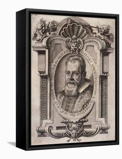 Galileo Galilei, 1623-null-Framed Premier Image Canvas