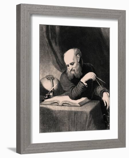 Galileo Galilei, 1852-Samuel Sartain-Framed Giclee Print