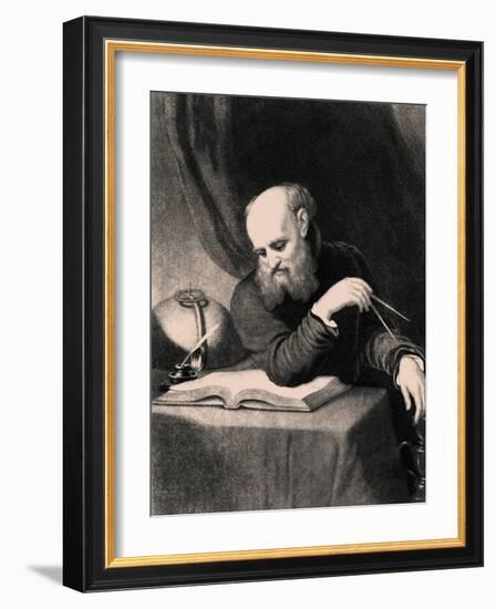 Galileo Galilei, 1852-Samuel Sartain-Framed Giclee Print