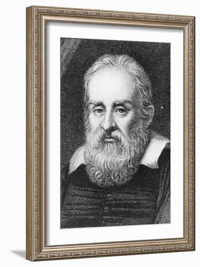 Galileo Galilei, Italian Astronomer and Physicist, 1635-Ramsay-Framed Giclee Print