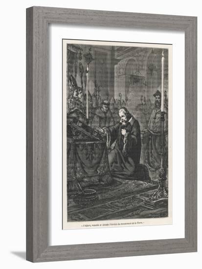 Galileo Galilei Italian Astronomer Recants His Heresy 22 June 1633-Regnier-Framed Art Print