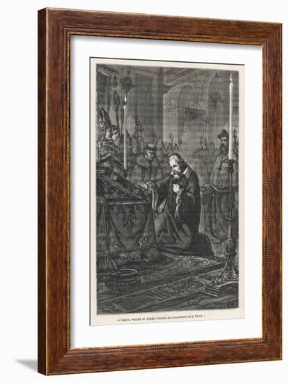 Galileo Galilei Italian Astronomer Recants His Heresy 22 June 1633-Regnier-Framed Art Print