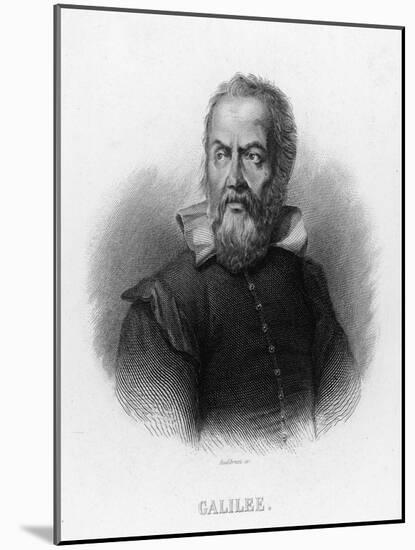 Galileo Galilei Italian Astronomer-Audibran-Mounted Photographic Print