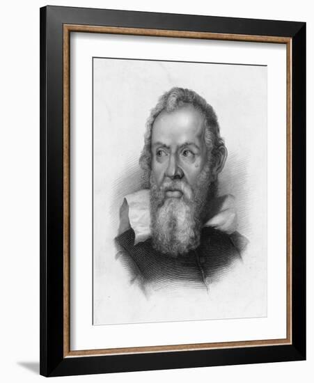 Galileo Galilei Italian Astronomer-null-Framed Art Print