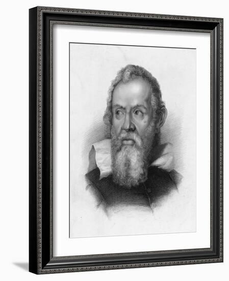 Galileo Galilei Italian Astronomer-null-Framed Art Print