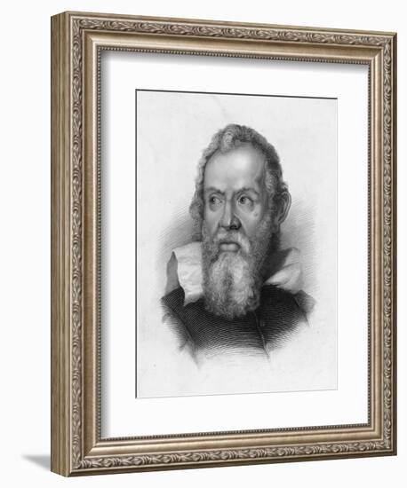 Galileo Galilei Italian Astronomer-null-Framed Art Print