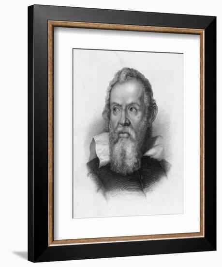 Galileo Galilei Italian Astronomer-null-Framed Art Print